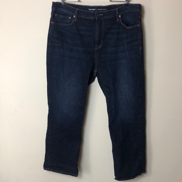 old navy loose ample jeans